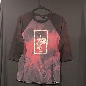 Obey quarter sleeve shirt